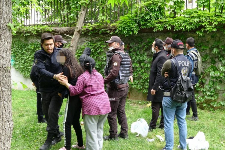 Gezi Parkı'nda k&uuml;&ccedil;&uuml;k kıza taciz iddiası