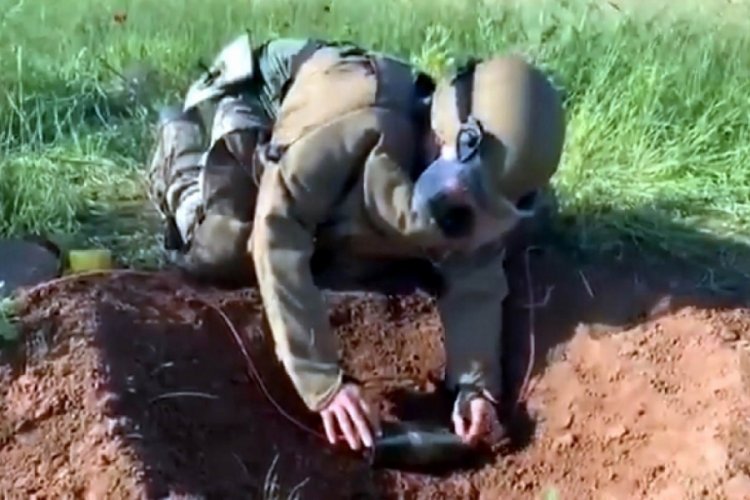 Sınır hattında 118 mayın imha edildi