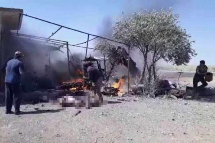 Resulayn'da bomba y&uuml;kl&uuml; motosiklet patladı: 1 &ouml;l&uuml;, 2 yaralı
