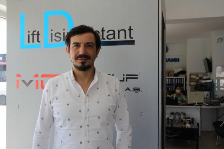 Korona g&uuml;nlerinde heyecanlandıran proje Bursa'dan! Asans&ouml;rler artık tehlike değil hijyen sa&ccedil;acak (&Ouml;ZEL HABER)