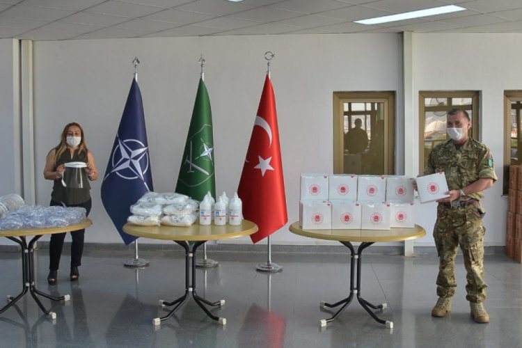 MSB'den NATO M&uuml;ttefik Kara Komutanlığı'nda g&ouml;revli askerlere sağlık malzemesi