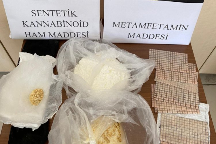 1 milyon TL değerinde uyuşturucu ele ge&ccedil;irildi