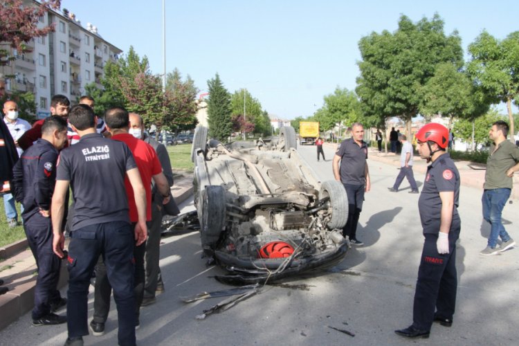 Elazığ'da iki ayrı trafik kazası