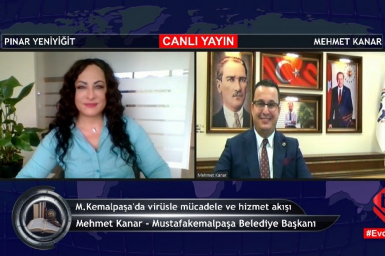 Pınar Yeniyiğit ile Fi Kelam'ın konuğu Mustafakemalpaşa Belediye Başkanı Kanar oldu