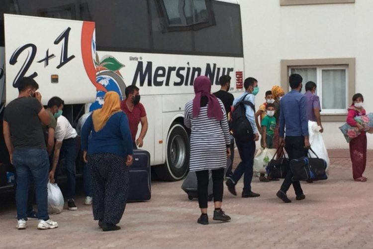 KKTC'de &ccedil;alışan 173 tarım iş&ccedil;isi Adıyaman'da yurda yerleştirildi