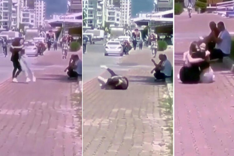 Yasak nedeniyle 42 g&uuml;n g&ouml;r&uuml;şemeyen arkadaşlar, sarılırken d&uuml;şt&uuml;