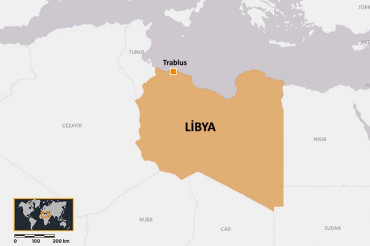 Libya ordusuna ait SİHA, Hafter milislerine sevk edilen HSS'yi imha etti