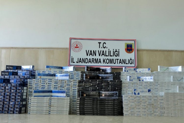 20 bin paket ka&ccedil;ak sigara ele ge&ccedil;irildi