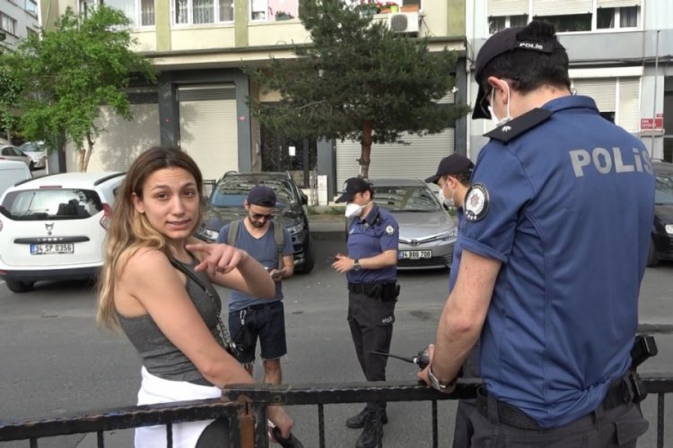 Polisin ceza kestiği kadından gazeteciye tehdit: "Peşini bırakmayacağım"