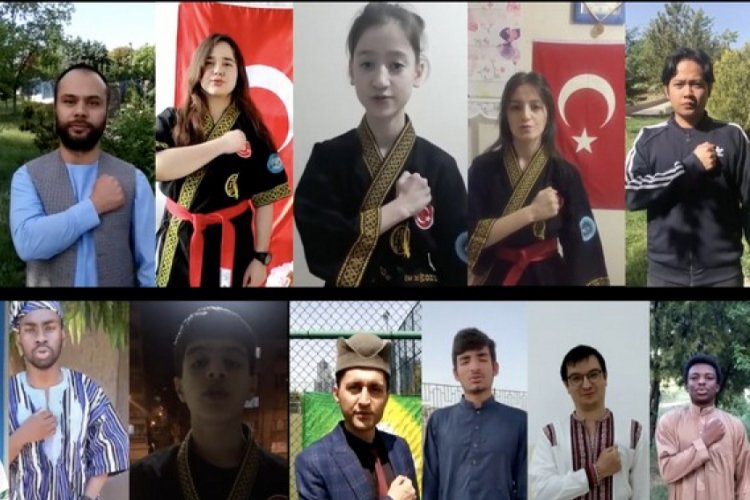 Bursa DOSABSİAD d&uuml;nya gen&ccedil;lerini 19 Mayıs klibinde buluşturdu