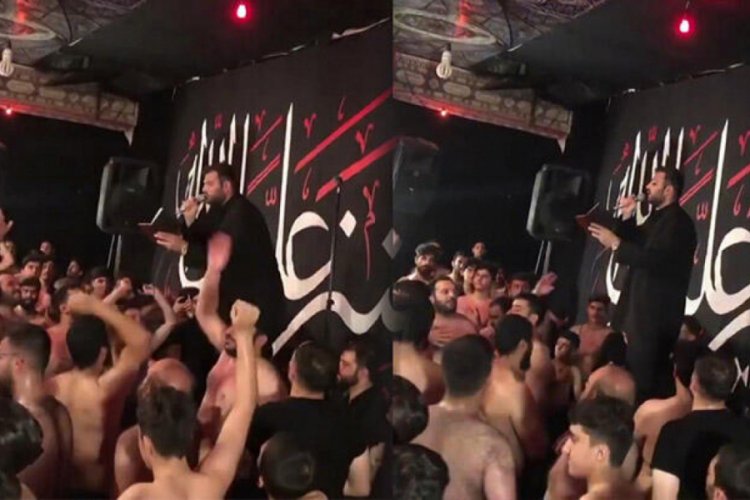 İran'da sosyal mesafeye aykırı anma t&ouml;reni