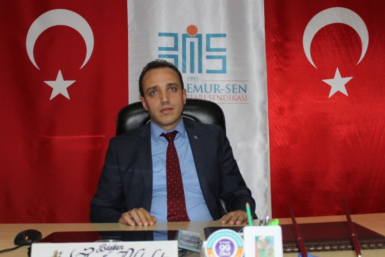 B&uuml;ro Memur Sen Bursa Şube Başkanı Akbulut: "Ge&ccedil;ici değil, kadrolu eleman alınmalı"