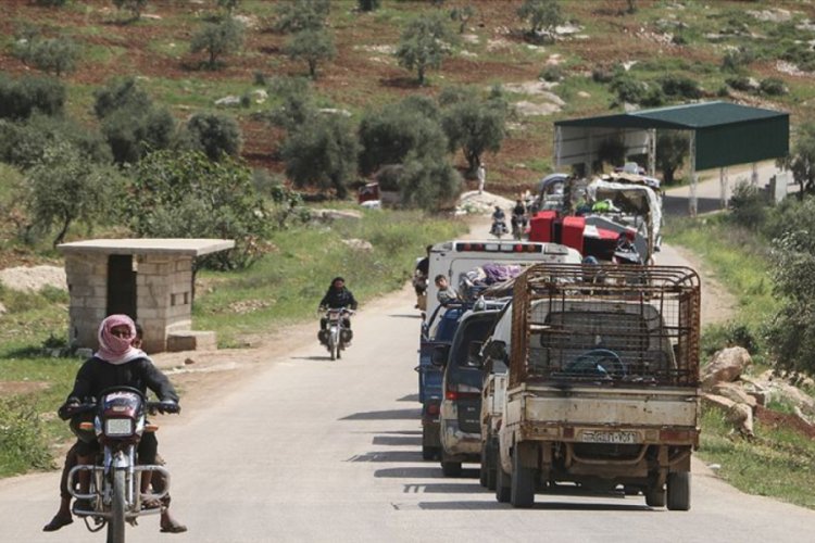 İdlib'de ateşkesin &uuml;&ccedil;&uuml;nc&uuml; ayında evine d&ouml;nen sivillerin sayısı 271 bine ulaştı