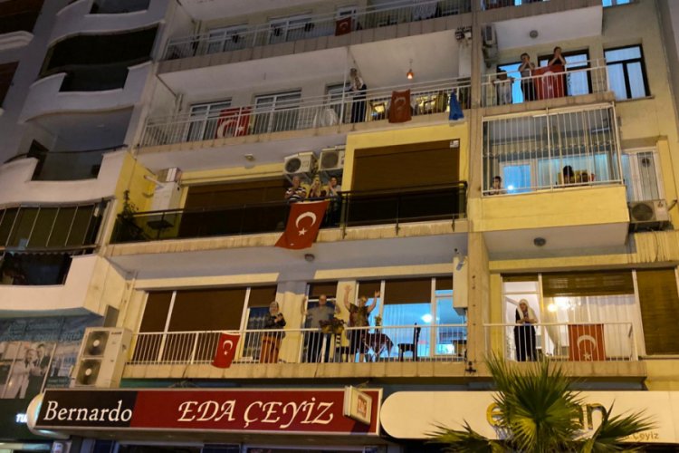 Manisa'da 'Evde Kal, Sporla Kal' etkinliği