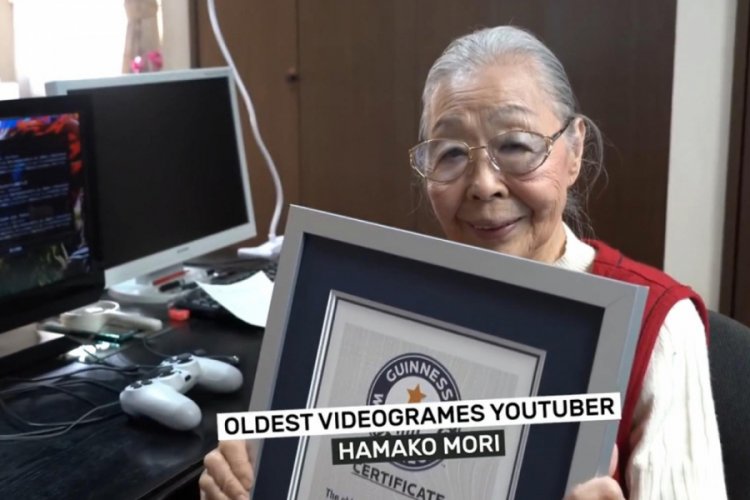 D&uuml;nyanın en yaşlı bilgisayar oyuncusu 90 yaşındaki Mori rekorlar kitabına girdi