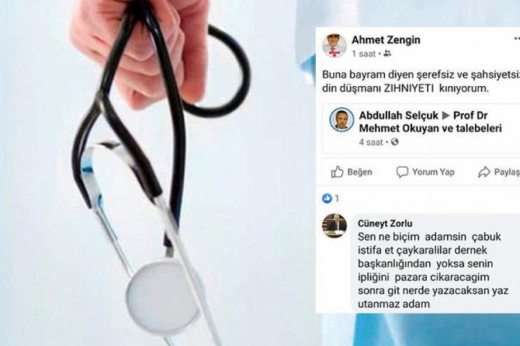 Doktordan tepki &ccedil;eken 19 Mayıs mesajı