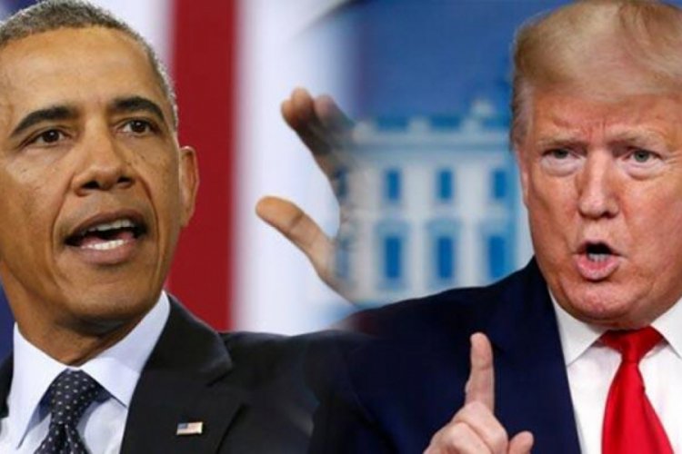 ABD'de Trump ve Obama arasındaki kriz b&uuml;y&uuml;yor!