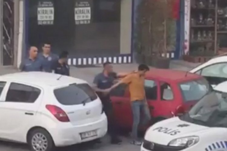 İngiliz bayrağına benzeyen havlu y&uuml;z&uuml;nden mahalle karıştı