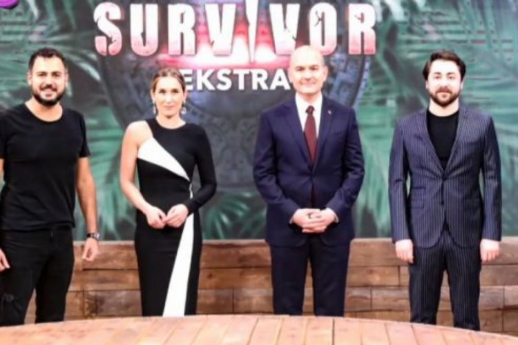 Bakan Soylu'dan Survivor Extra'ya ziyaret