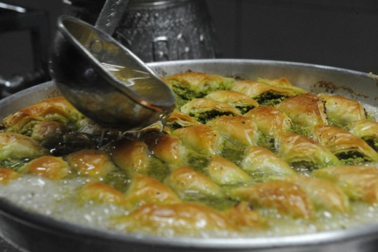Baklavacıların bayram yoğunluğu başladı
