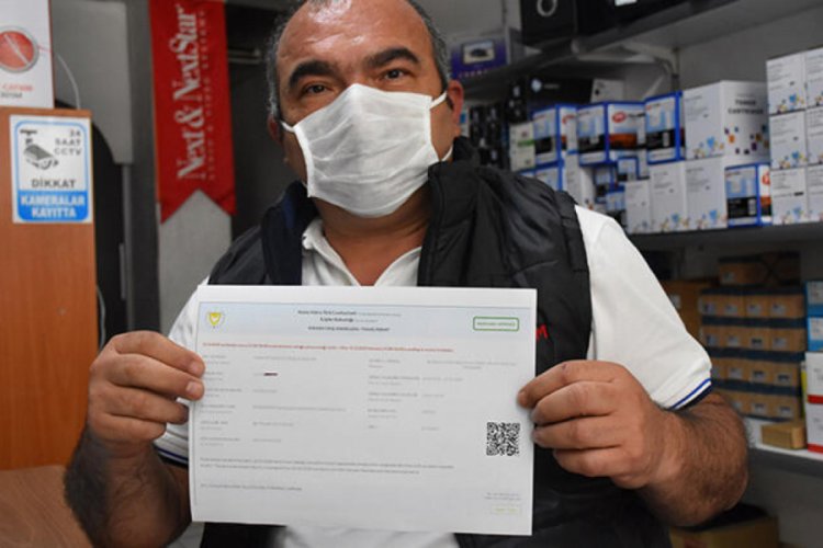 Yanlışlıkla KKTC İ&ccedil;işleri Bakanlığı'na yaptığı izin başvurusu onaylandı