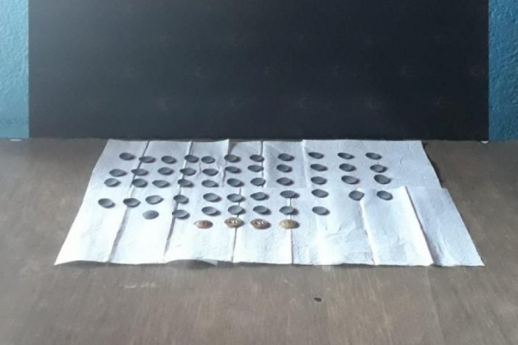 55 adet tarihi sikke ele ge&ccedil;irildi