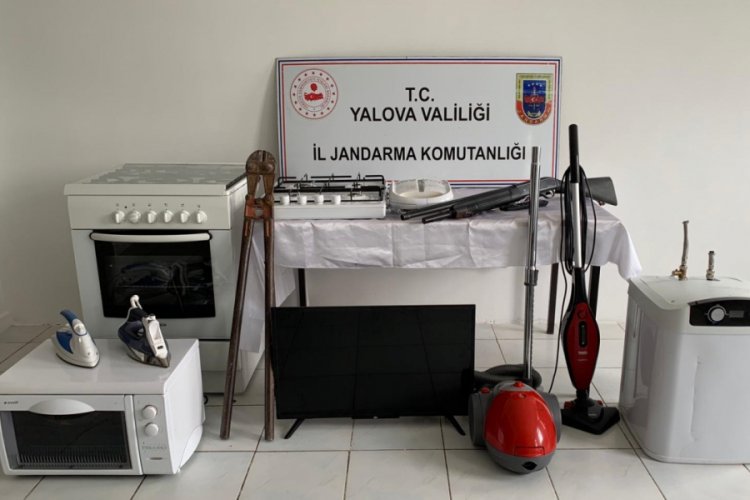 Yalova'da hırsızı GPS kayıtları ele verdi