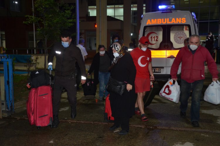 Ordu'da karantina yurtlarından vatandaşların tahliyeleri s&uuml;r&uuml;yor