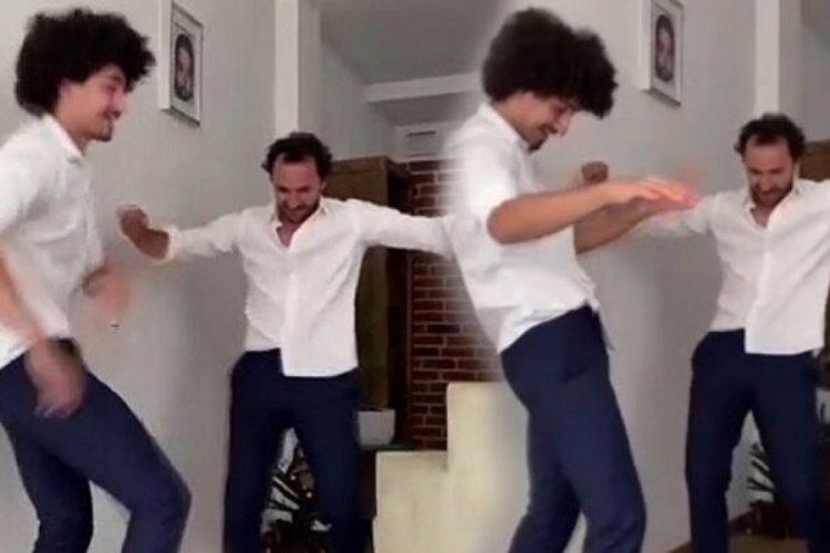 Fırat &Ccedil;elik yeğeniyle bayram dansı yaptı!