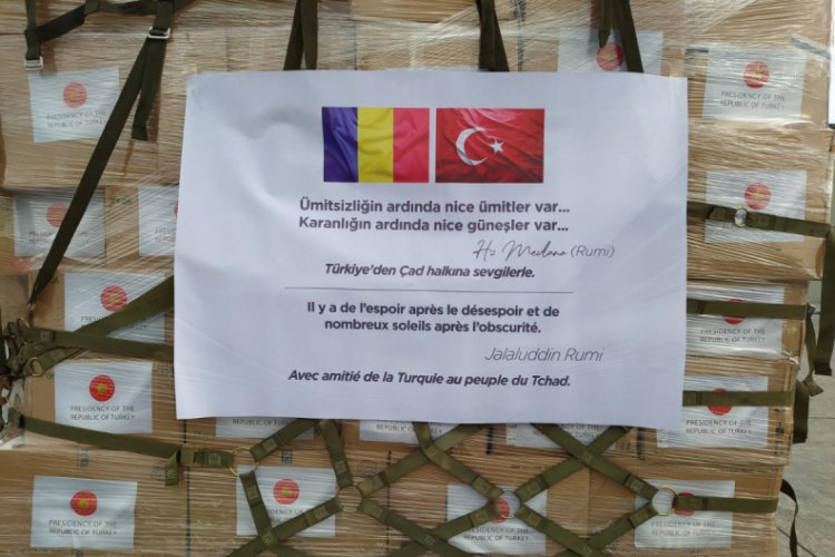 T&uuml;rkiye &Ccedil;ad'a tıbbi yardım malzemesi g&ouml;nderdi