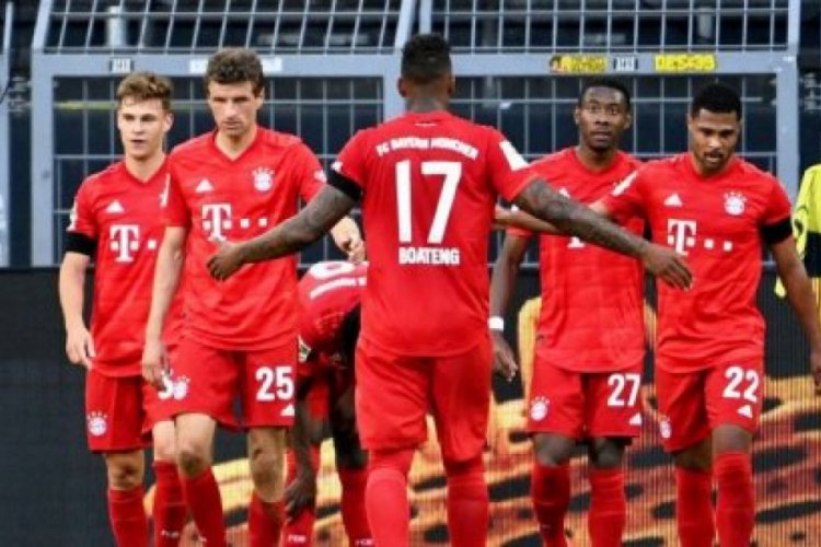 Bayern M&uuml;nih, Borussia Dortmund'u tek golle ge&ccedil;ti