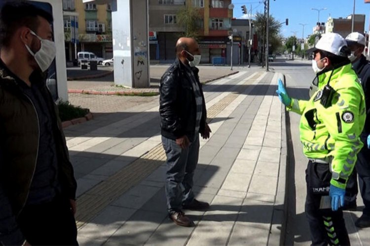 Yalova'da 4 g&uuml;nl&uuml;k kısıtlamada 513 kişiye 425 bin TL ceza