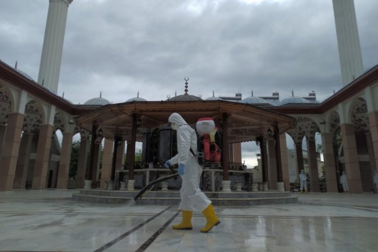 Bursa Cuma namazına hazır