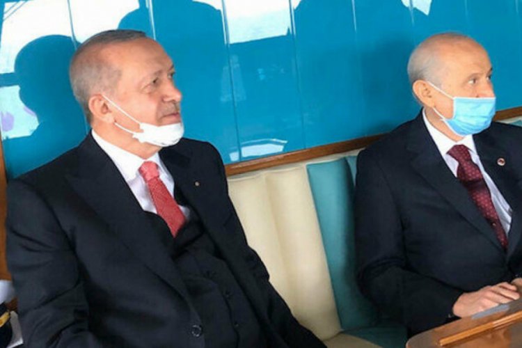 Cumhurbaşkanı Erdoğan ve Bah&ccedil;eli'den aylar sonra ilk kare!