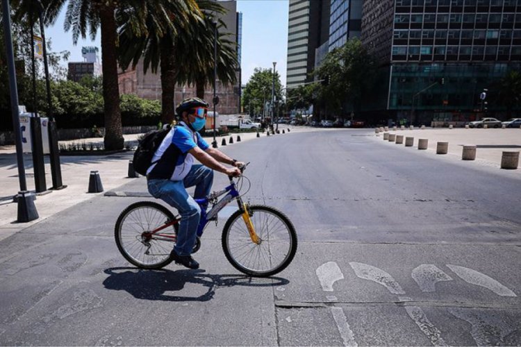Meksika'da Kovid-19 nedeniyle son 24 saatte 463 kişi &ouml;ld&uuml;