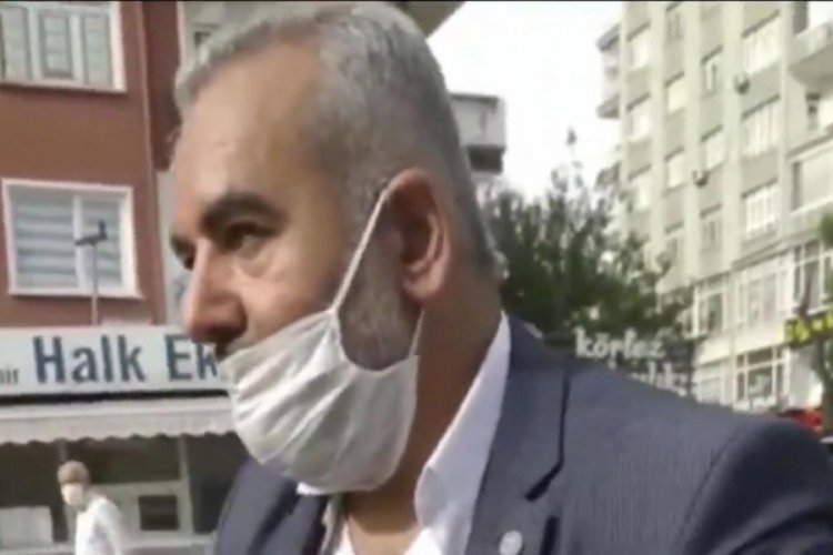 Telefonla konuşan dolmuş şof&ouml;r&uuml;, ceza yazan polisten indirim istedi