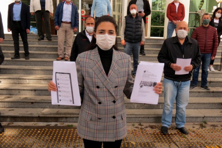 AK Parti Bursa Mudanya İl&ccedil;e Başkanı'ndan su&ccedil; duyurusu