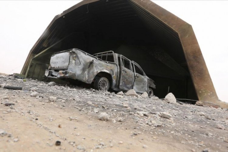 Libya ordusu başkentin g&uuml;neyinde Hafter milislerine ait 3 zırhlı aracı imha etti