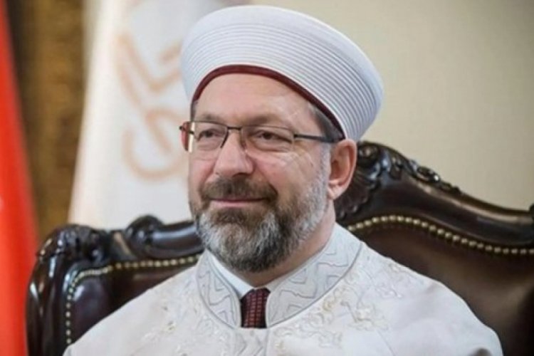 Diyanet İşleri Başkanı Erbaş'tan cuma namazı sonrası a&ccedil;ıklama