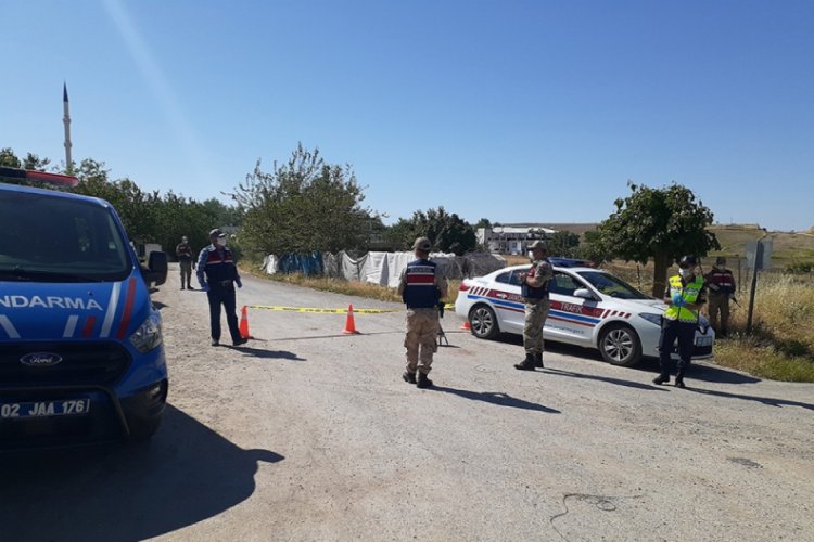 Samsat'ta 1 k&ouml;y karantinaya alındı