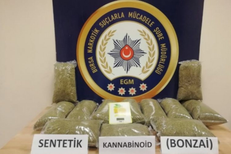 Bursa'da 11 kilo uyuşturucu ele ge&ccedil;irildi