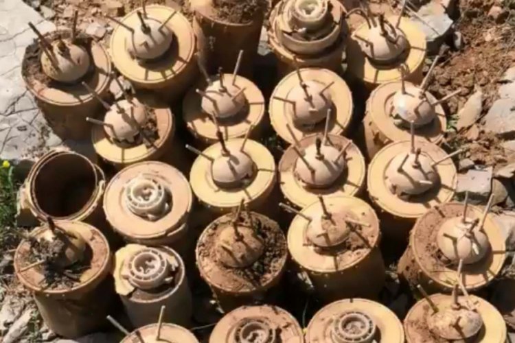 Irak'ın kuzeyinde PKK'ya ait m&uuml;himmat ele ge&ccedil;irildi