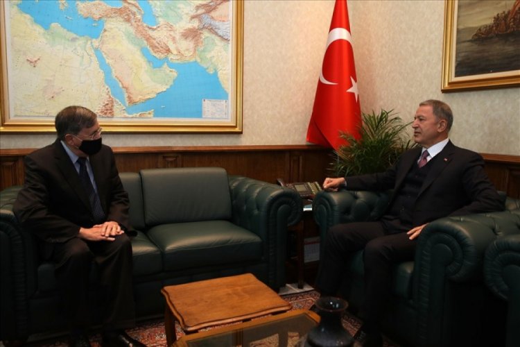 Akar, ABD Ankara Büyükelçisi Satterfield'i kabul etti