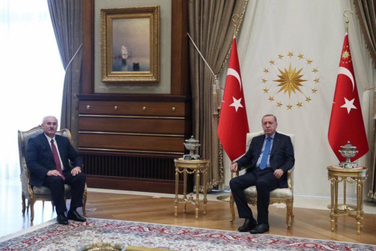 Cumhurbaşkanı Erdoğan, Yargıtay Başkanı Akarca'yı kabul etti