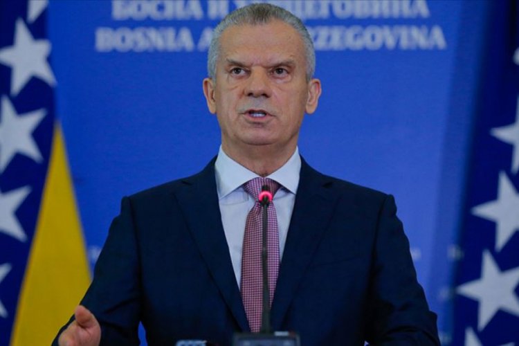 Bosna Hersek G&uuml;venlik Bakanı Radoncic istifa etti