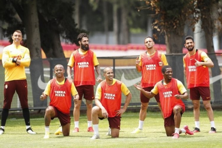 Galatasaray'da &Ccedil;aykur Rizespor hazırlıkları s&uuml;r&uuml;yor