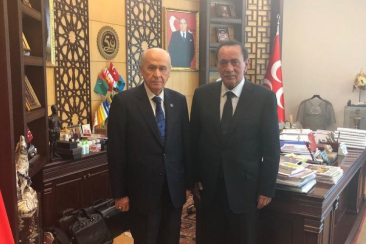 Alaattin &Ccedil;akıcı'dan Bah&ccedil;eli'ye ziyaret