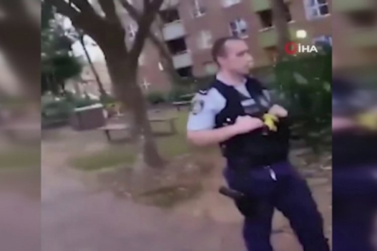 Avustralya'da siyahi genci &ccedil;elme takarak g&ouml;zaltına alan polise soruşturma