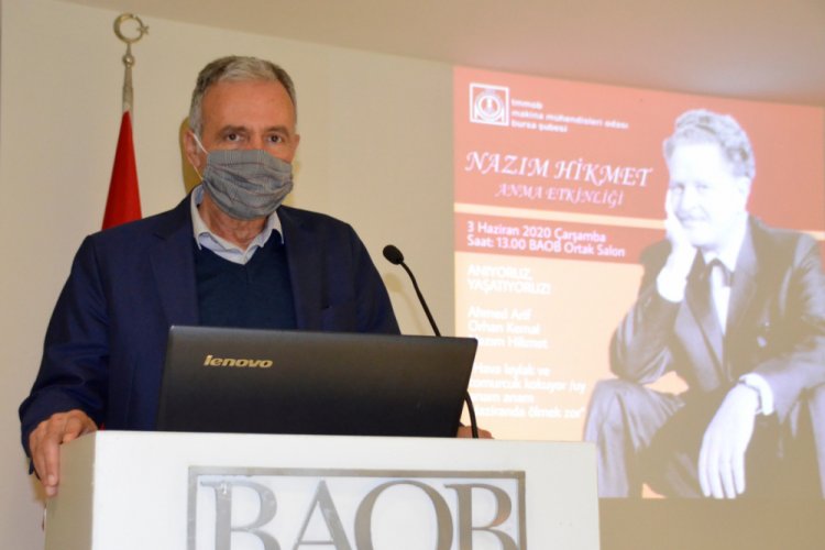 MMO Bursa Şubesi'nden Nazım Hikmet'i anma etkinliği