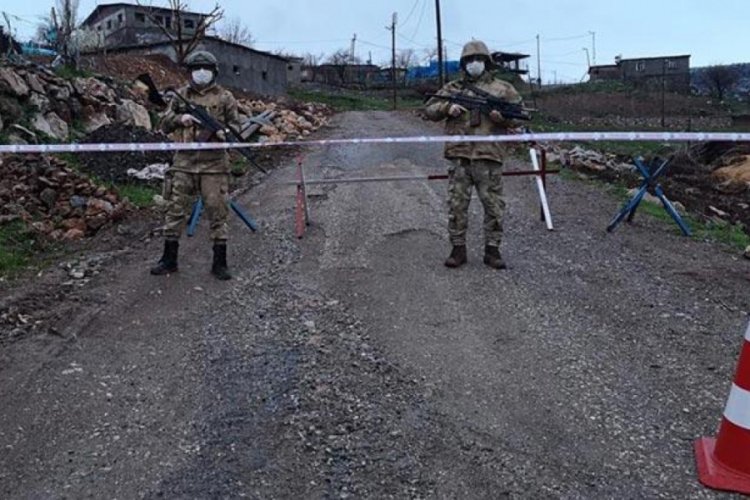 Siirt'te bir bina karantinaya alındı!